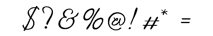 Romance Sunday Font OTHER CHARS