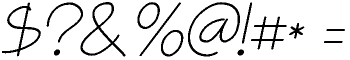 Romance Utille Script Italic Font OTHER CHARS