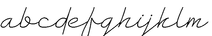 Romance Utille Script Italic FONT