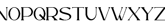 Romance Utille Serif Font UPPERCASE