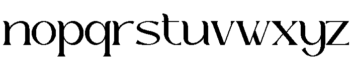Romance Utille Serif Font LOWERCASE