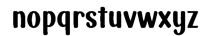 Romansa Night Dinner Font LOWERCASE