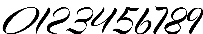 Romantic Amitha Italic Italic Font OTHER CHARS