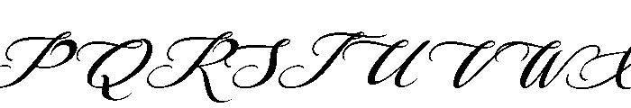 Romantic Amitha Italic Italic Font UPPERCASE