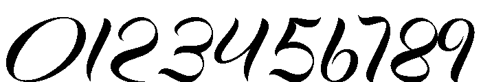 Romantic Amitha Font OTHER CHARS