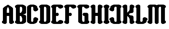 Romantic Club Bold Font UPPERCASE