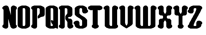 Romantic Club Bold Font UPPERCASE