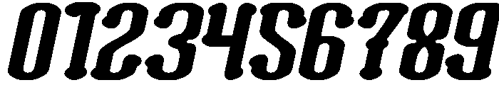 Romantic Club Italic Font OTHER CHARS
