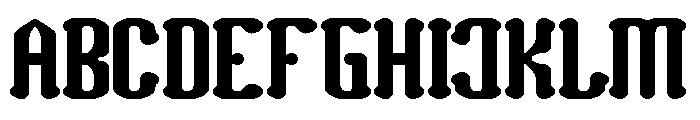 Romantic Club Font UPPERCASE