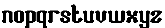 Romantic Club Font LOWERCASE