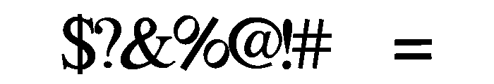 Romantic Heart Line Font OTHER CHARS