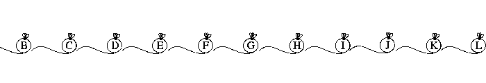 Romantic Rings Font UPPERCASE