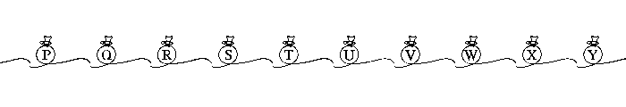 Romantic Rings Font LOWERCASE