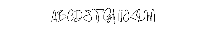 Romantic Settingday Font UPPERCASE