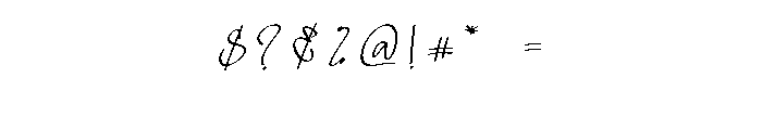 Romantic2 Font OTHER CHARS