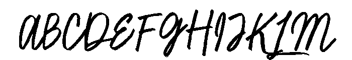 RomanticDePromise Script Alt Font UPPERCASE