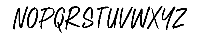RomanticDePromise Script Font UPPERCASE