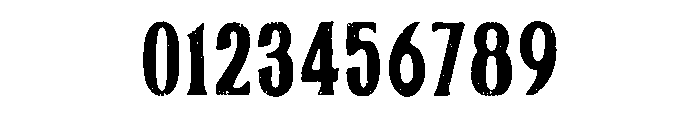 RomanticDePromise Serif Grunge Font OTHER CHARS