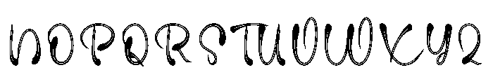 Romantica Spring Font UPPERCASE