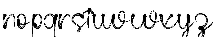 Romantica Spring Font LOWERCASE