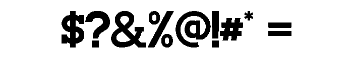 Romantype Regular Font OTHER CHARS