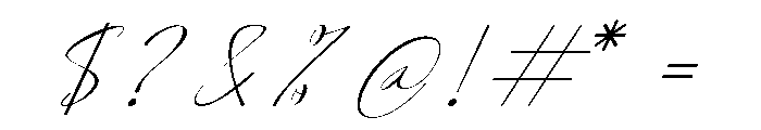 Romaria Script Font OTHER CHARS