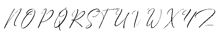 Romaria Script Font UPPERCASE