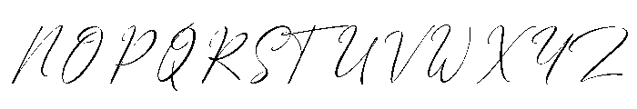 RomariaScript Font UPPERCASE