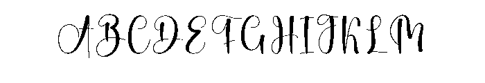 Romatic Collection Font UPPERCASE