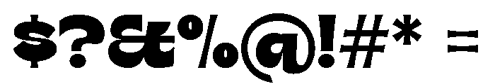 Romeli Regular Font OTHER CHARS