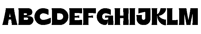 Romeli Regular Font UPPERCASE