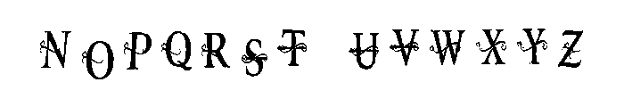 Romeo Regular Font UPPERCASE