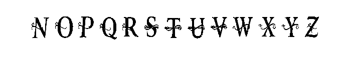 Romeo Regular Font LOWERCASE