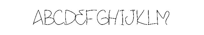 Romeo Ryder Font UPPERCASE