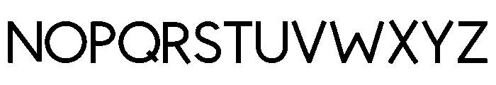 Romeonary Font UPPERCASE