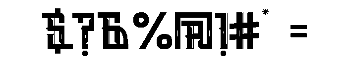 Romero Font OTHER CHARS