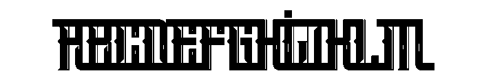 Romero Font UPPERCASE