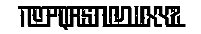 Romero Font UPPERCASE