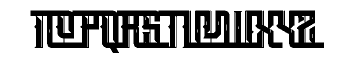 Romero Font LOWERCASE