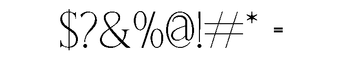 Romira Etoile Regular Font OTHER CHARS