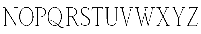 Romira Etoile Regular Font UPPERCASE