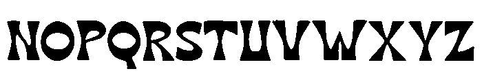 Ronale Regular Font UPPERCASE