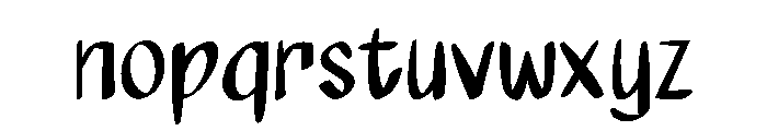 Ronda Font LOWERCASE