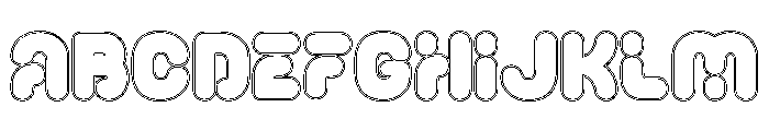 Rondapo Outline Regular FONT