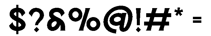 RondhoSans-Regular Font OTHER CHARS