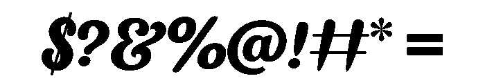 RondhoScript-Regular Font OTHER CHARS