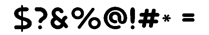 Rondo Font OTHER CHARS