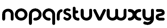 Rondo Font LOWERCASE