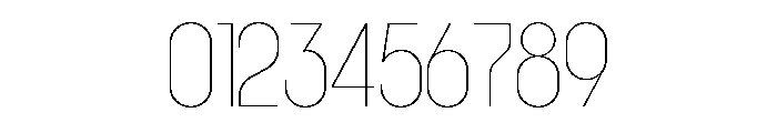 Rondured Thin Font OTHER CHARS