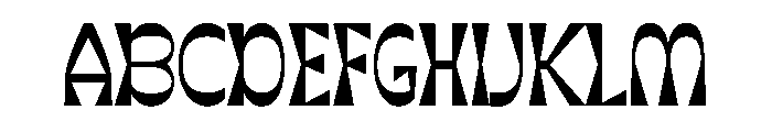 Ronelle Font UPPERCASE